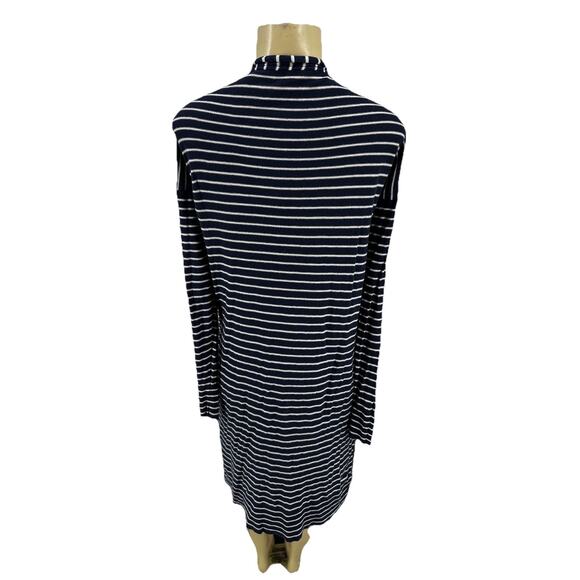 Athleta Medium Women Retreat Wrap Silk Cashmere Blend Long Open Cardigan AC10 - Picture 3 of 7